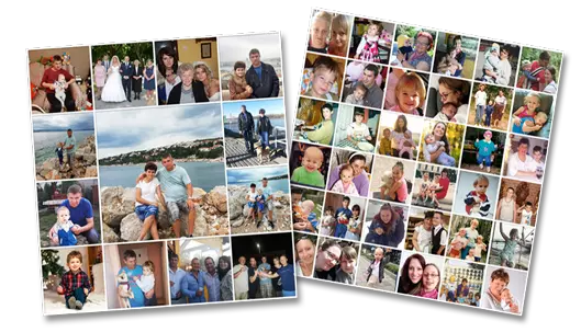 Fotókollázs 1 fotókollázs vászonkép