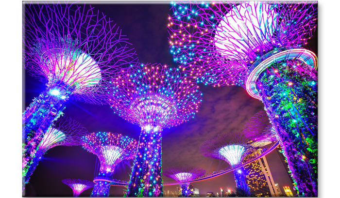 Színes led dekoráció 1 AB027F