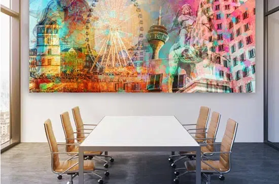 Faliképek irodába 1 iroda vászonkép