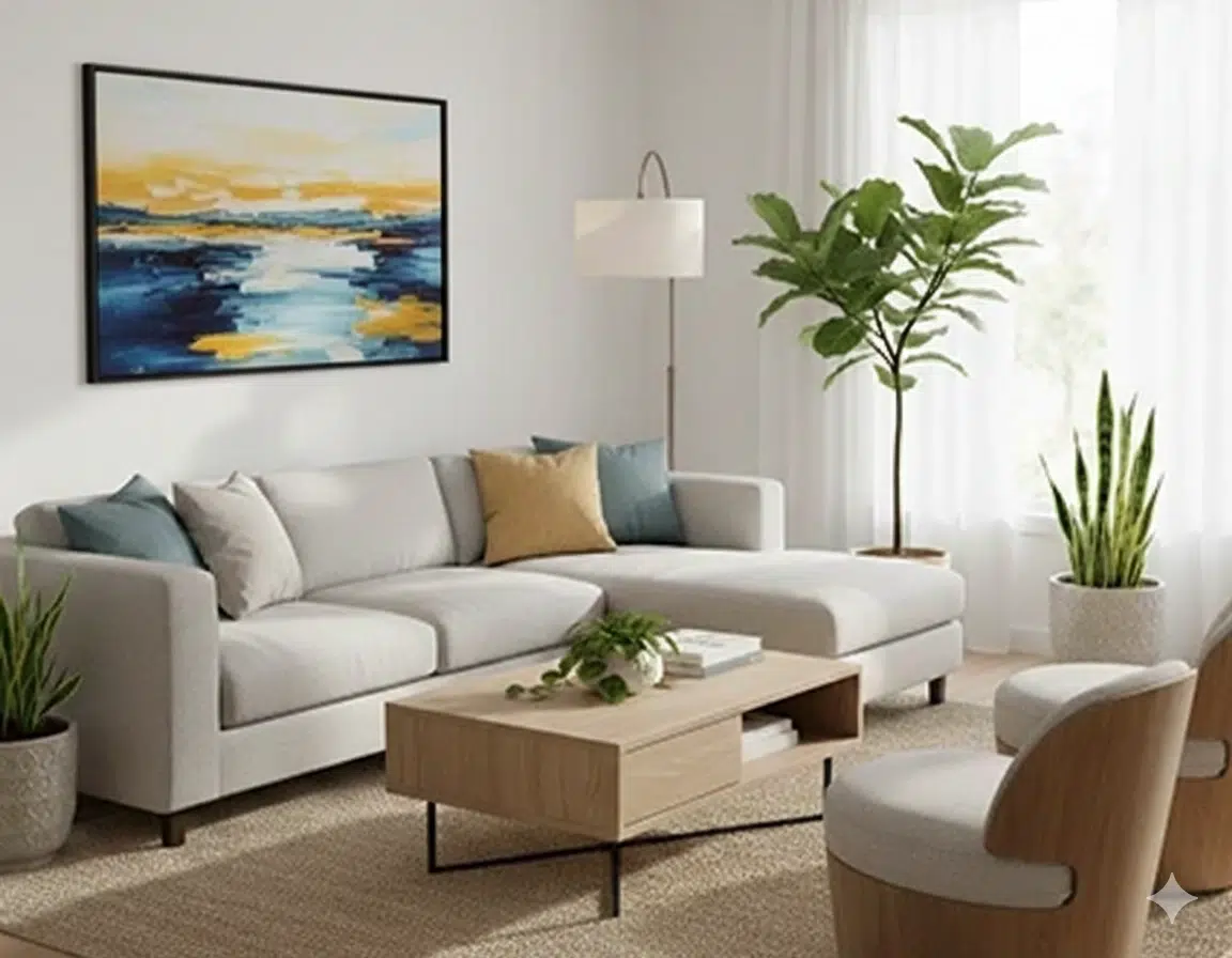 Vászonkép 1 keretezett vászonkép nappaliba