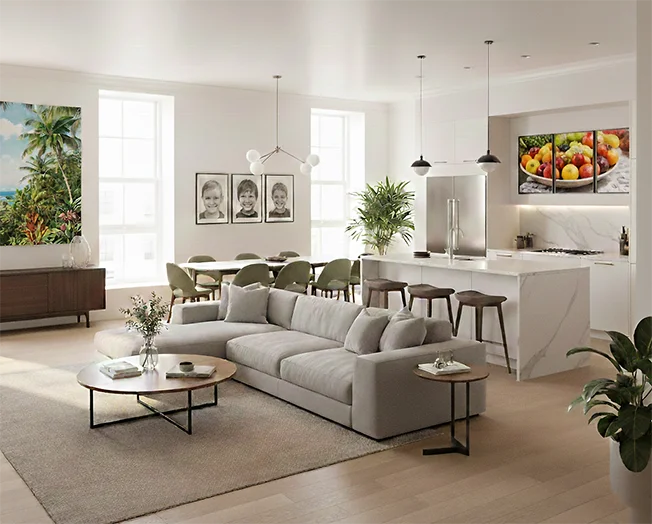 Vászonkép 5 Lakasbelso vaszonkepekkel kicsi