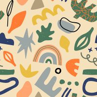 WEBRE-Absztrakt formák bézs háttér