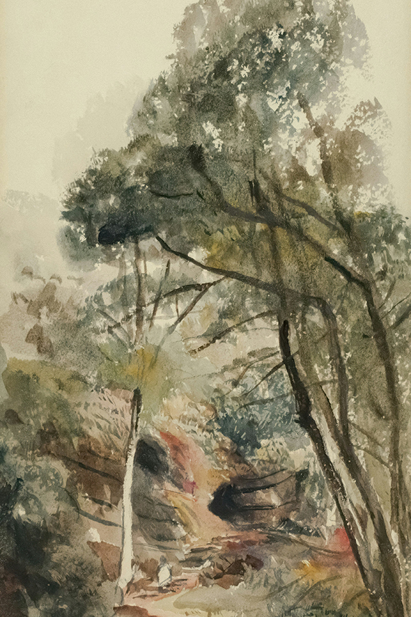 Erdei tájkép vászonkép