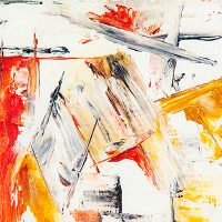 WEBRE-Fehér sárga piros absztrakt