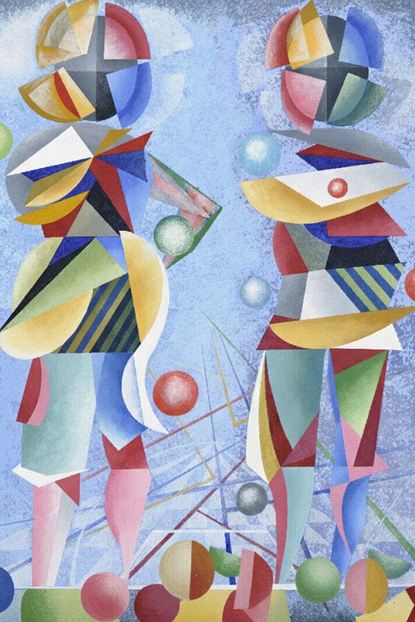 WEBRE-Két absztrakt alak WEBRE-Két absztrakt alak