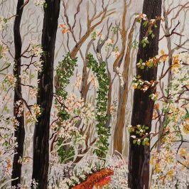 Erdőrészlet vászonkép