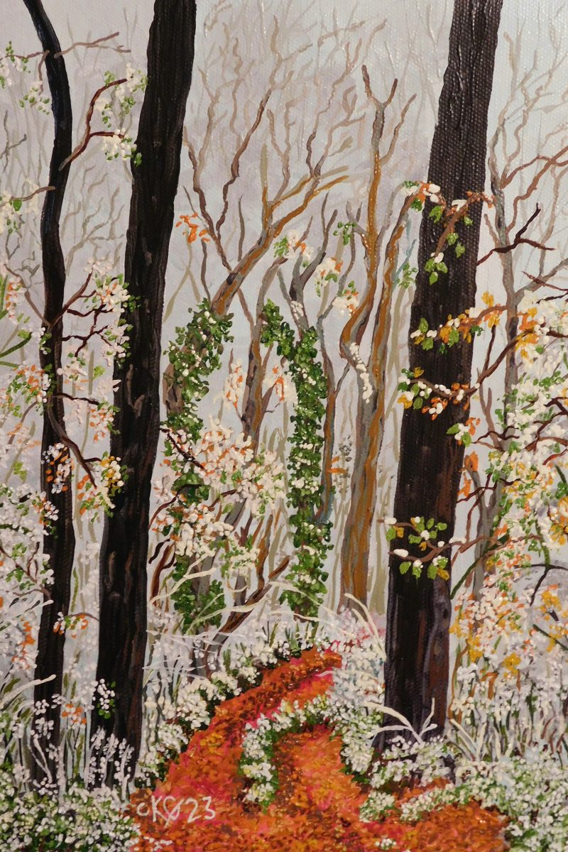 Erdőrészlet vászonkép