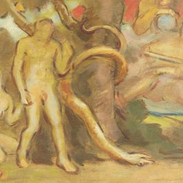 Ádám és Éva a Paradicsomban vászonkép