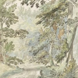 Erdei ösvény vászonkép