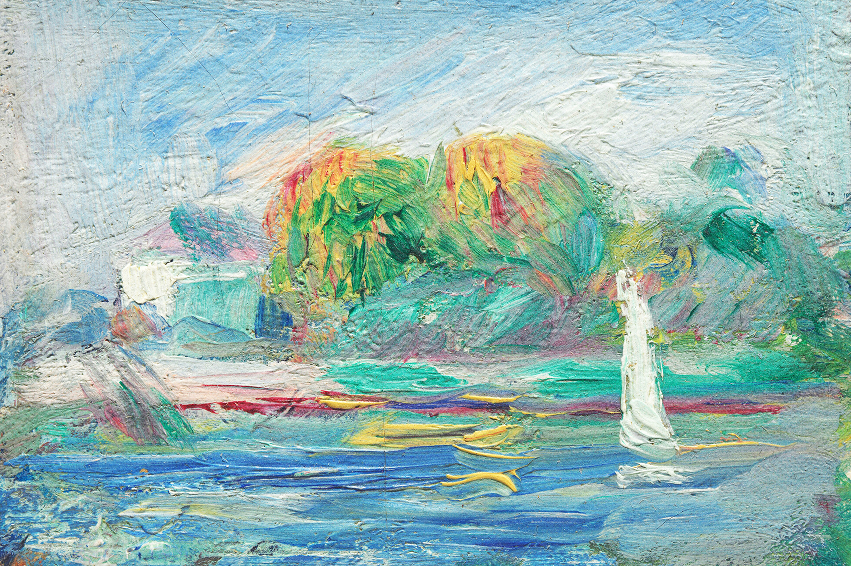 Búcsú vászonkép nappaliba