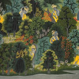 Indiai dzsungel vászonkép