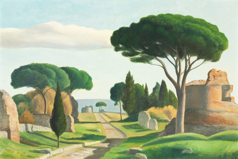 WEBRE-the-cleveland-museum-of-art-yFDn-NvubbM-unsplash Mediterrán tájkép vászonkép nappaliba