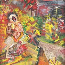 Népviselet festmény vászonkép